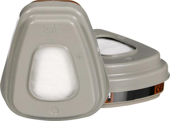 Produktbild 3M Ersatzfilter für Atemschutz Halbmaske 6002C (A2P2, 2 x)