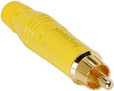 Immagine prodotto Amphenol Connettore RCA maschio in giallo
