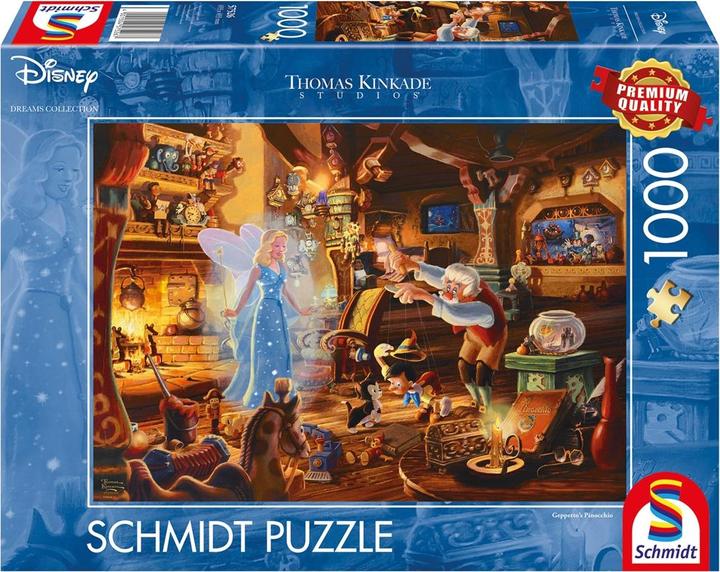 Actual product image Schmidt Spiele Geppetto's Pinocchio (1000 pieces)