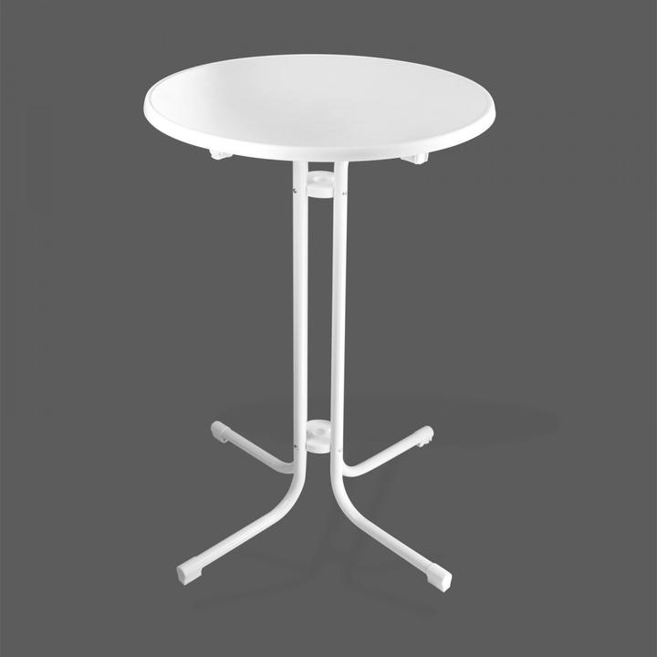 Actual product image Dema High table/bistro table "Treviso" foldable white