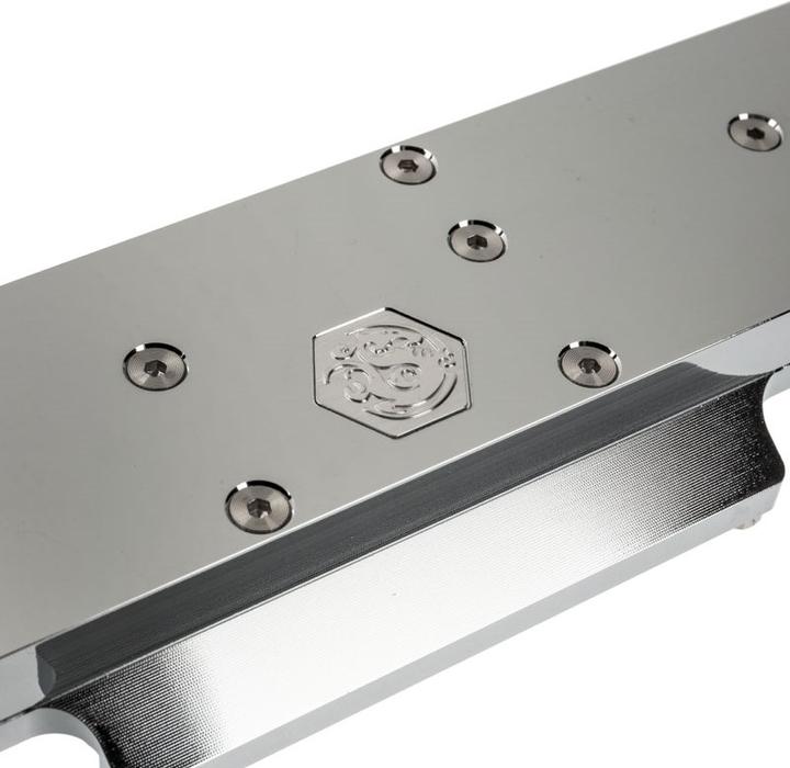 Actual product image Bitspower Mosfet cooler for ASUS ROG Dominus Extreme Copper Limited Edition DRGB Nickel - Acrylic