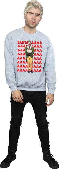 Produktbild Elf Buddy Santa Scream Sweatshirt (XL)