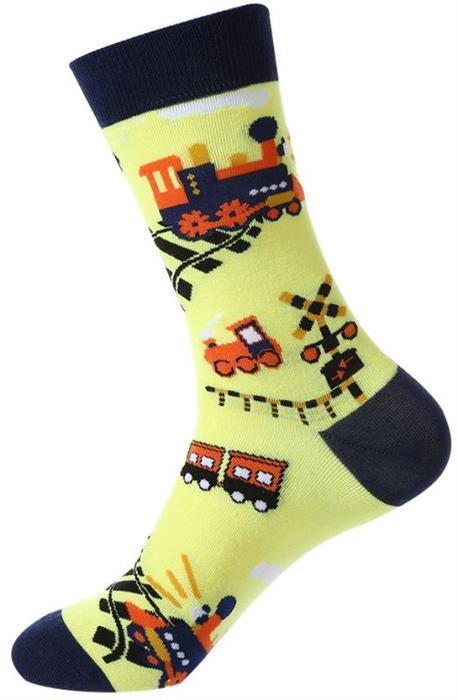 Actual product image Musthaves Socken Motiv Züge (38 - 45)