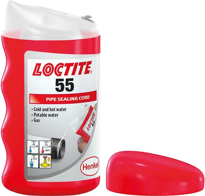 Produktbild Loctite Gewindedichtfaden 55 (0.13 kg, White, 160 ml)