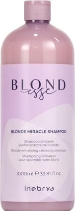 Actual product image Inebrya Blondesse Blonde Miracle Shampoo odżywczy szampon do włosów blond 1000ml (1000 ml, Liquid shampoo)