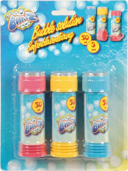 Produktbild Bubblez Seifenblasen 3x50ml Set