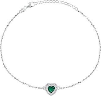 Produktbild Brilio Silver - Romantic silver bracelet with zircons BR23WB
