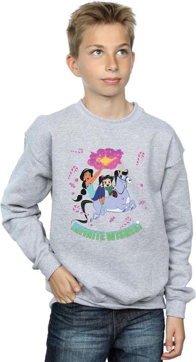 Immagine prodotto Disney Wreck It Ralph Jasmine And Vanellope Felpa Ragazzi (152, 158)