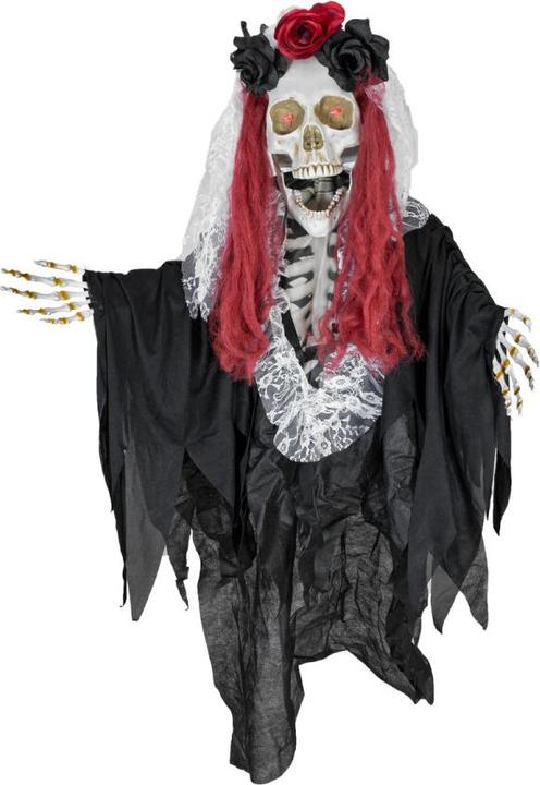 Immagine prodotto Europalms Scheletro di Halloween La Catrina, animato, 100 cm