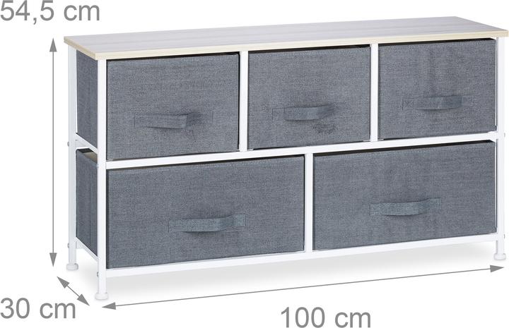 Actual product image Relaxdays Shelving System in Various Versions