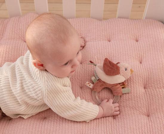 Immagine prodotto Little Dutch Sonaglio ad anello con fiori e farfalle