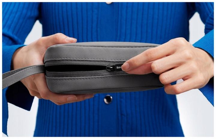 Immagine prodotto Baseus Borsa da viaggio EasyJourney Series per telefono, cuffie e altri piccoli oggetti grigio