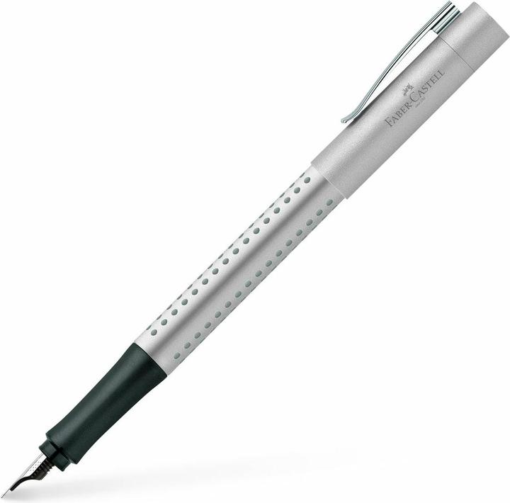 Produktbild Faber-Castell FABER-CA. Füller Grip 2011 EF 140992 silber (Silber, 1 x)