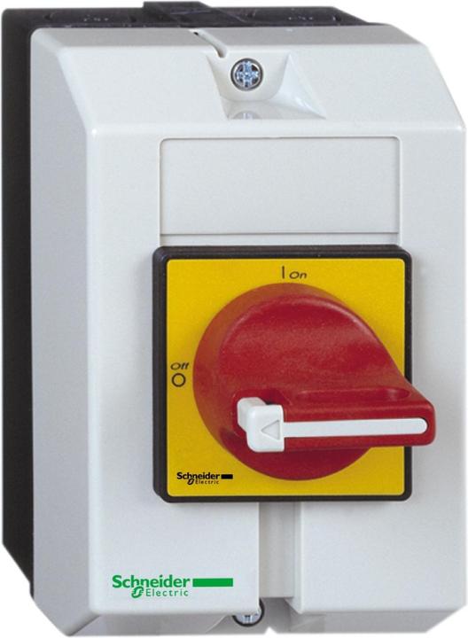 Actual product image Schneider Electric 3P std IP65 switch disconnector,16A Ie