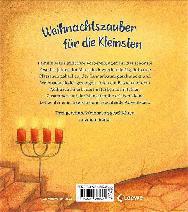 Image du produit Loewe Wunderbare Weihnachten mit Familie Maus (Allemand, Loewe Noël, Hans-Christian Schmidt, Marina Krämer, 2024)