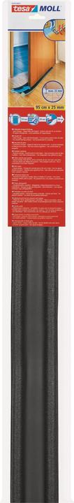 Actual product image tesa tesamoll door bottom double seal, door seal for smooth floors