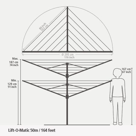 Immagine prodotto Brabantia Lift-o-Matic (50 m)