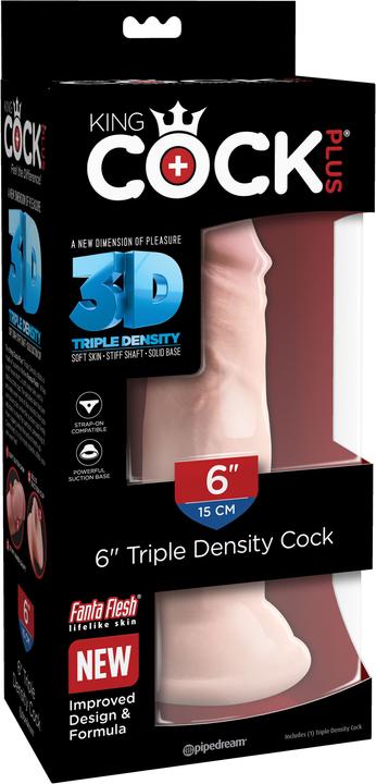 Immagine prodotto Pipedream King Cock Triple Density Cock 6"