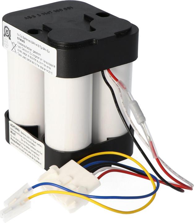 Produktbild XCell Originalakku passend für BOSCH HSE7 Ex-geschützt + 5x Kabel, SEB5.3, SEB8 (4.8 V)