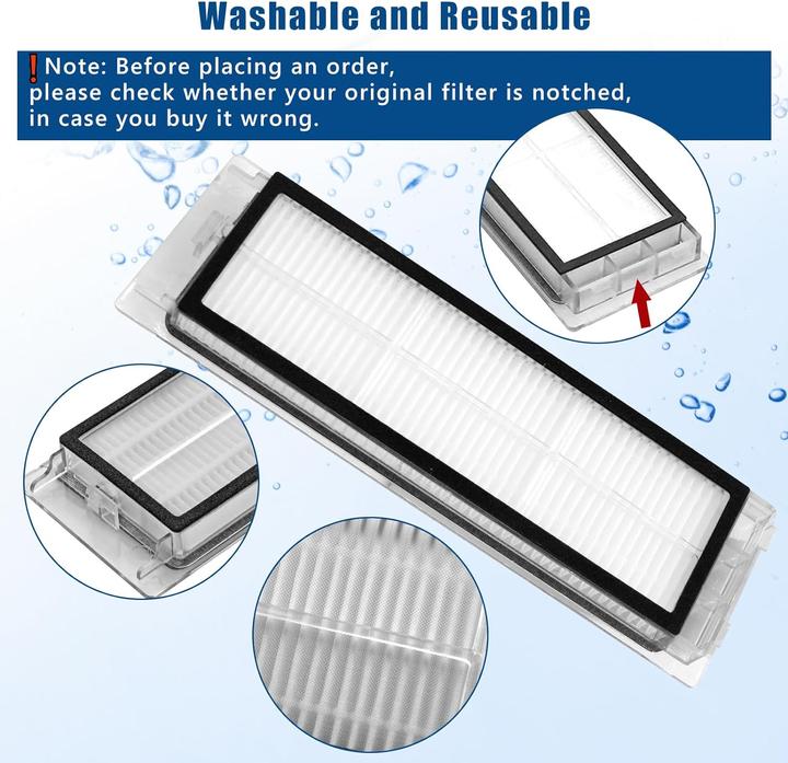Image du produit Chuancheng Kit de pièces de rechange pour robot aspirateur