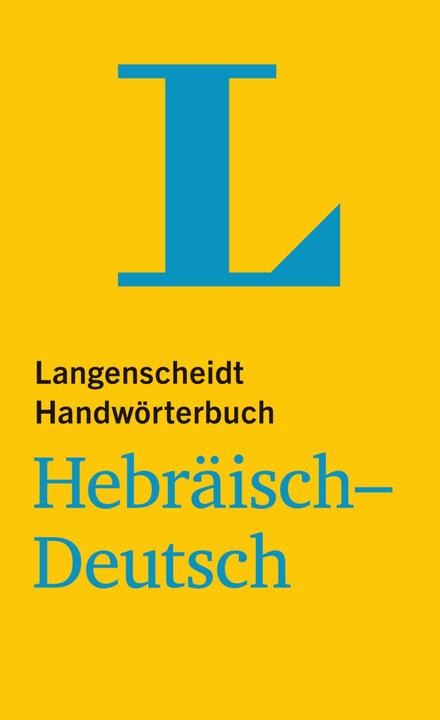 Energy Label Langenscheidt Handwörterbuch Hebräisch-Deutsch - for school, study and work (German, 2019)