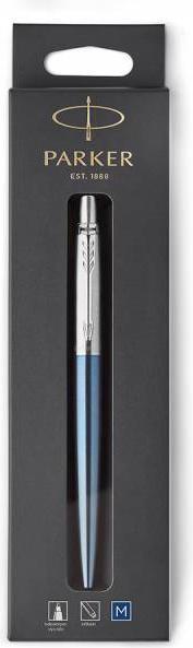 Actual product image Parker Ballpoint pen JOTTER Waterloo BL M (Chromed, Blue, 1 x)