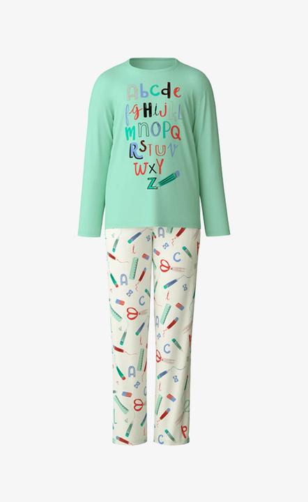 Produktbild Calida Pyjama "Kids ABC" lindgrün (140)