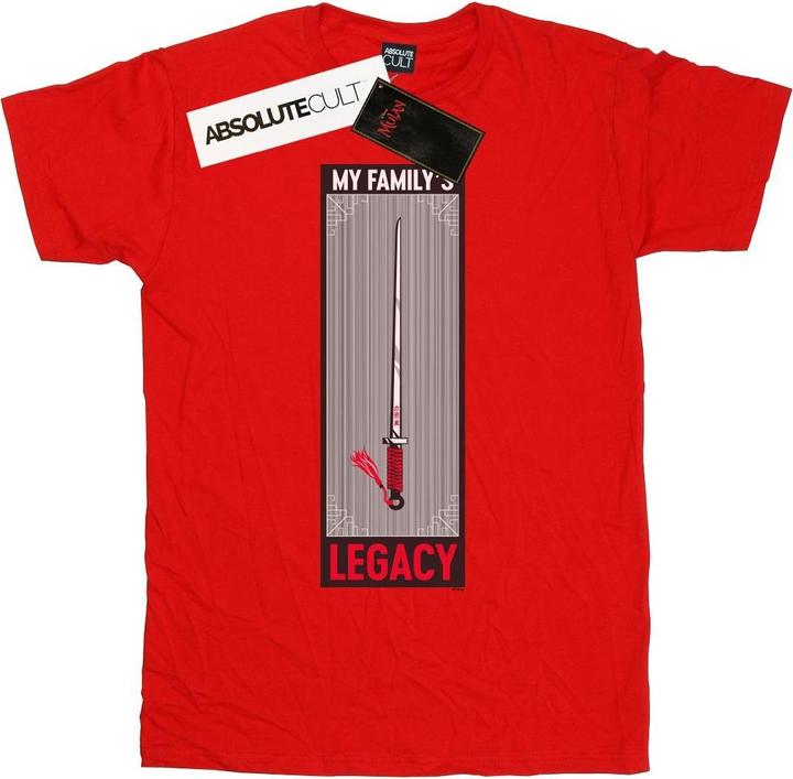 Actual product image Disney Womens/Ladies Mulan Movie Legacy Sword Cotton Boyfriend T-Shirt (XL)