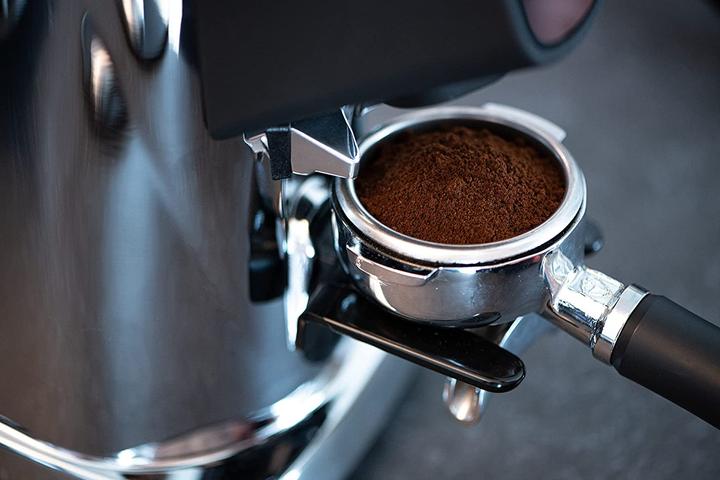 Produktbild Fiorenzato AllGround Kaffeemühle Chromegehäuse, Eichenholz 230V EU (EU-Stecker)