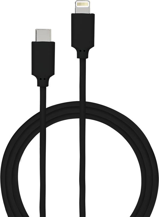 Produktbild Bigben Connected Cable Lightning MFI Type C 1.2m 3A By Bigben Juodas (1.20 m, USB 3.2 Gen 1)