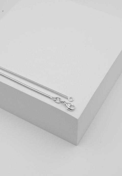 Produktbild Muau Schlange (750/18K Weissgold, 60 cm)