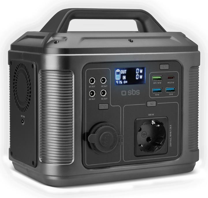 Immagine prodotto SBS Stazione di ricarica portatile 64.000 mAh a 300 Watt di potenza (64000 mAh, 300 W)