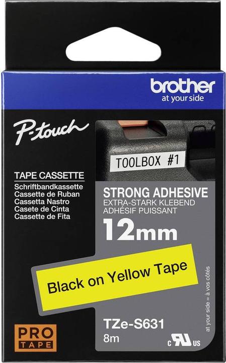 Actual product image Brother Tze-S631 (1.20 cm, Grey)