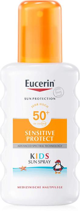 Actual product image Eucerin SUN Sensitive Protect KIDS (Sun spray, SPF 50, 200 ml, 150 g)