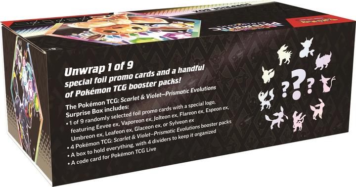 Actual product image Pokémon P-EN SV08.5 'Prismatic Evolutions' Surprise Box (English, Booster Pack)