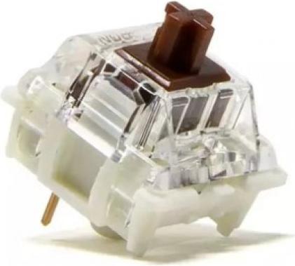 Produktbild Ducky Gateron G Pro Brown RGB Switches, mechanisch, 3-Pin, Taktile, MX-Stem, 55g - 110 Stück