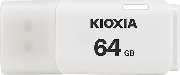 Actual product image Kioxia Pendrive Hayabusa U202 64GB USB 2.0 Aqua (64 GB, USB-A)