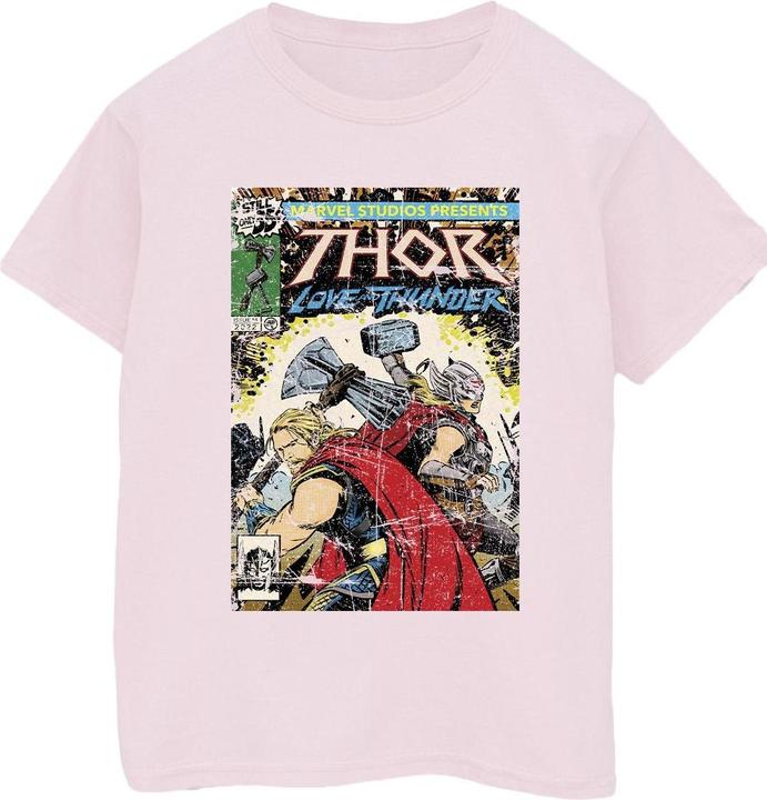 Thor Love And Thunder Vintage Poster TShirt (L)