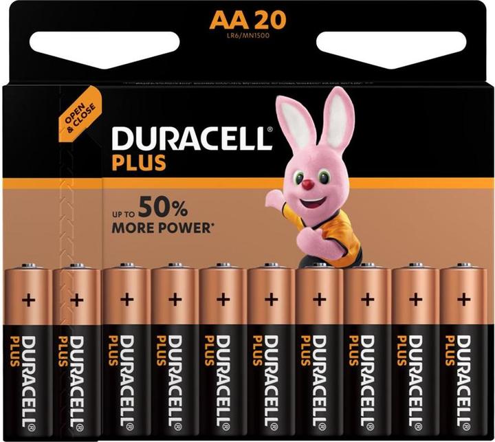 Immagine prodotto Duracell Plus MN1500/AA/LR6 28s (28 pz., AA)