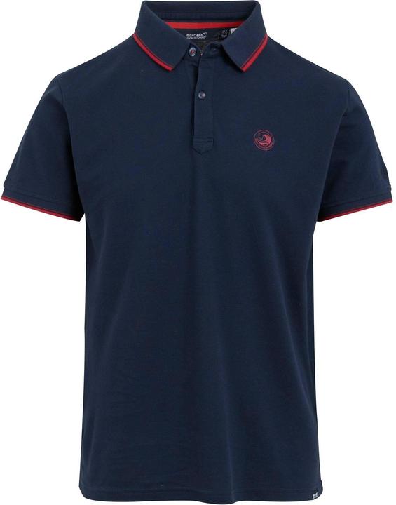 Poppy-red, Navy blue