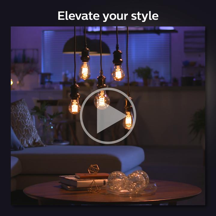 Actual product image Philips Hue ST64 (E27, 7 W, 550 lm, 1 x, G)