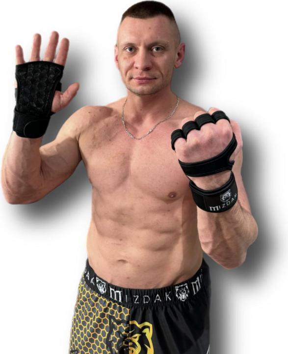 Produktbild Mizdak MMA Fitnesshandschuhe Fingerlos (M)