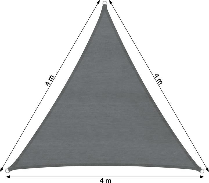 Produktbild tectake Sonnensegel (400 x 400 x 400 cm)