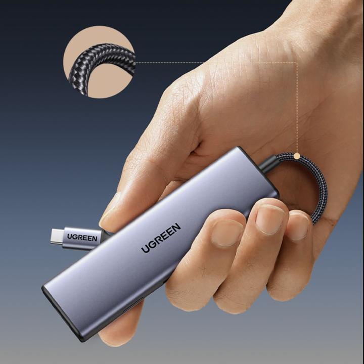 Actual product image Ugreen USB-C 9-In-1 Multifunction Adapter (USB-C, 9 Ports)
