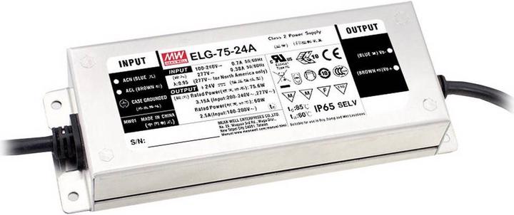 Actual product image MeanWell LED driver switching power supply