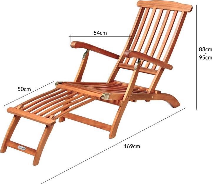 Image du produit Casaria Bain de soleil (167 cm)