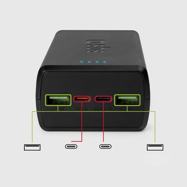 Image du produit SBS Power Bank (30000 mAh, 20 W, 111 Wh)