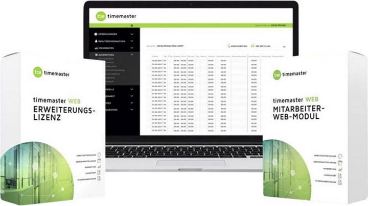 Timemaster Zeiterfassung WEB Starterset "PC/Mac"