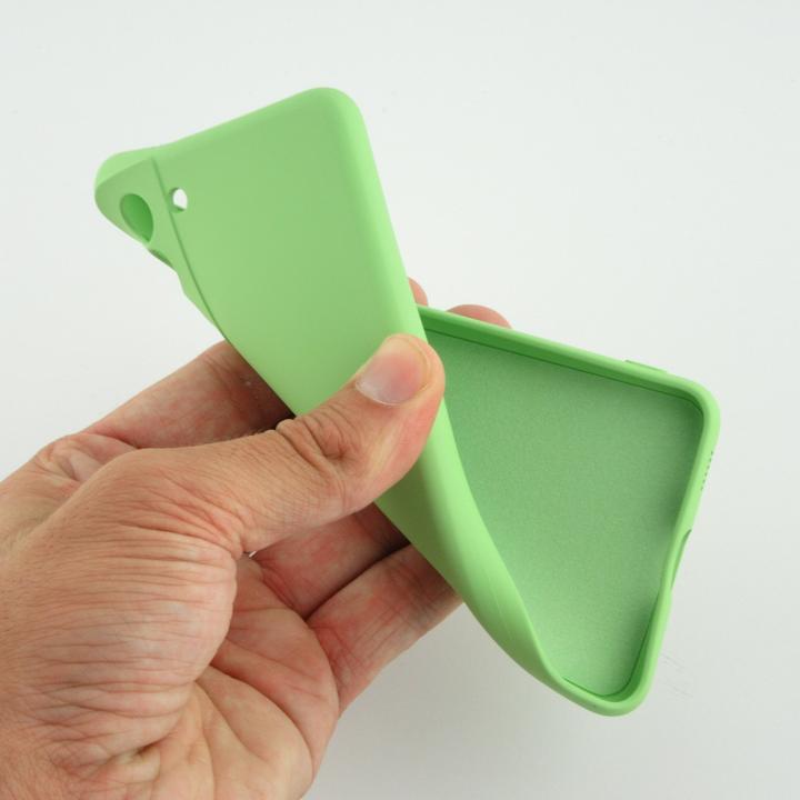 Image du produit PhoneLook Coque Soft Touch vert clair (Samsung Galaxy S21 5G)