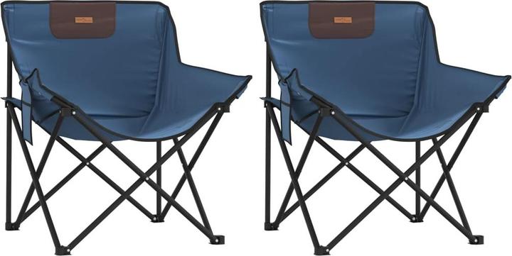 Image du produit VidaXL Chaises de camping 2 pcs. avec sac Pliable